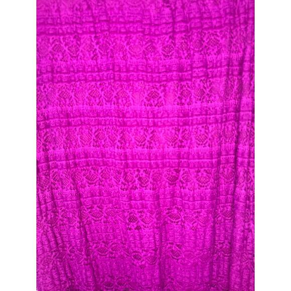 No Boundaries Purple Lace Maxi Skirt. Exterior lace with shorter lining-EUC - Picture 5 of 5